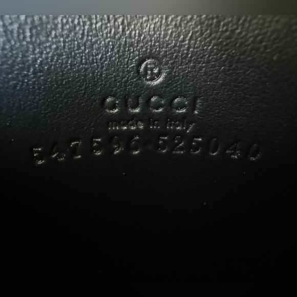 Gucci Leather Card Holder Wallet NWOT - Picture 5 of 6